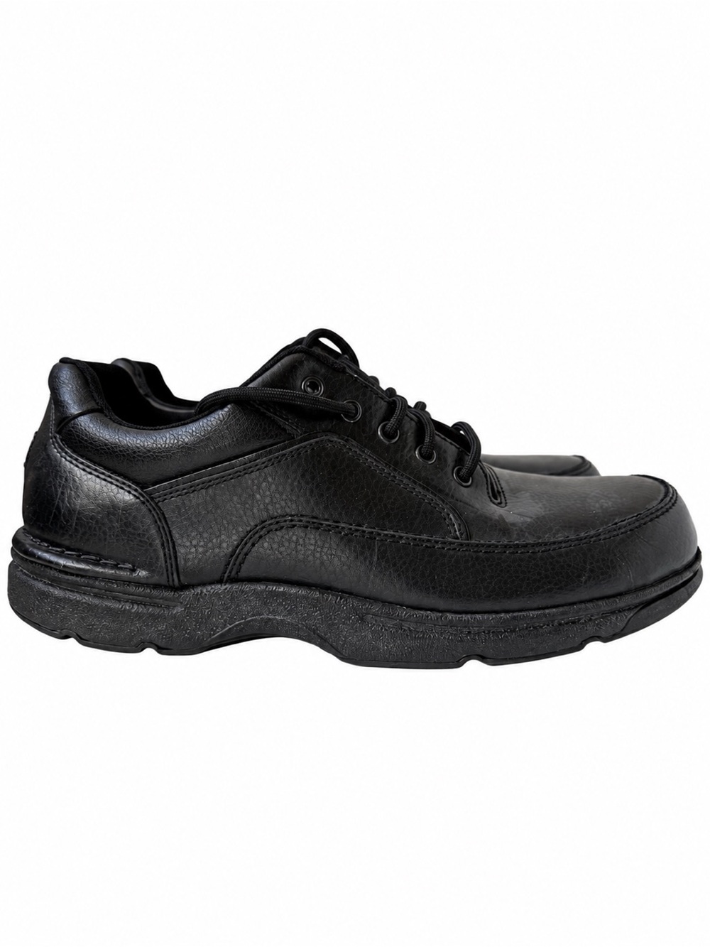 Rockport Mens Size 13 Black Leather Walking Comfort Lace Up Shoes K71218